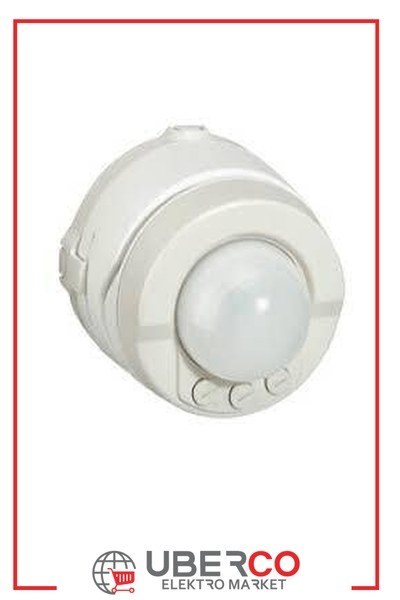 LEGRAND 069780Legrand Hareket Sensörü - Pasif Kızılötesi (PIR), 360°, Ø8m, IP55, Tavan/Duvar Montaj - BeyazLegrand Hareket Sensörü - Pasif Kızılötesi (PIR), 360°, Ø8m{ubercoelektromarket}