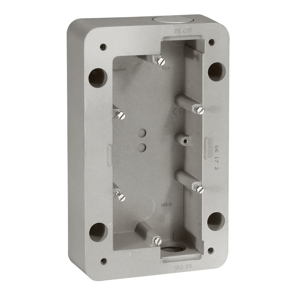 LEGRAND 077892Legrand Soliroc IK10 - IP55 Sıva üstü montaj kutusu - İkiliLegrand İkili, yatay-dikey montaj{ubercoelektromarket}