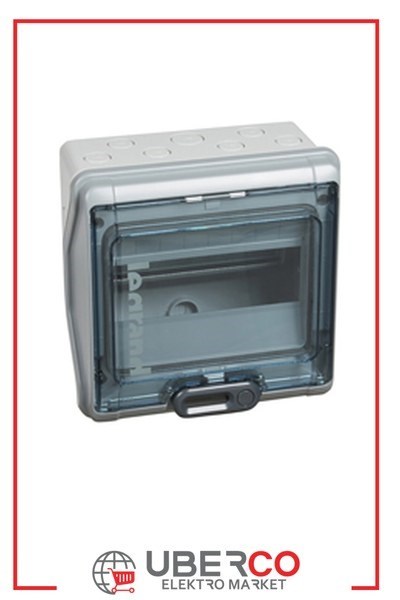 LEGRAND 601998Legrand IP65 Nemli Yer Kofrası - 8 Modül 1 Sıra - 200x200x115,6mmLegrand IP65 Nemli Yer Kofrası - 8 Modül 1 Sıra{ubercoelektromarket}