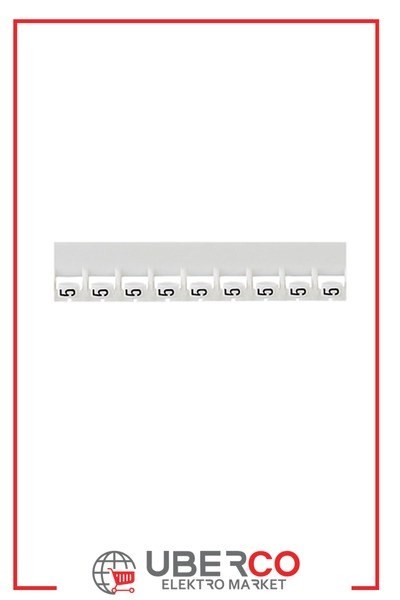 LEGRAND 037785Legrand İşaret Etiketi - Rakam 5 (Beyaz Zemin)Legrand İşaret Etiketi - Rakam 5 (Beyaz Zemin){ubercoelektromarket}