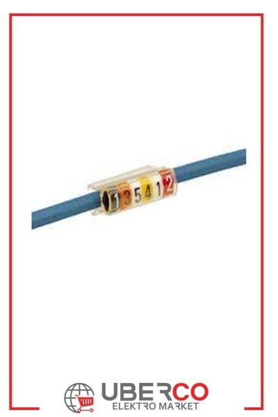 LEGRAND 037932Legrand Memocab işaret taşıyıcı boy 15mm 6 işaret kesit 4 ila 16mm²Legrand İşaret Taşıyıcı - 4-16 mm² - 15 mm - 6 işaret{ubercoelektromarket}