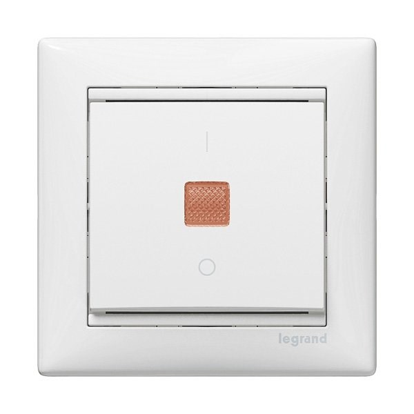 LEGRAND 774410Legrand Işıklı Kumanda Mekanizmaları - Işıklı Anahtar - BeyazLegrand Işıklı Kumanda Mekanizmaları - Işıklı Anahtar{ubercoelektromarket}