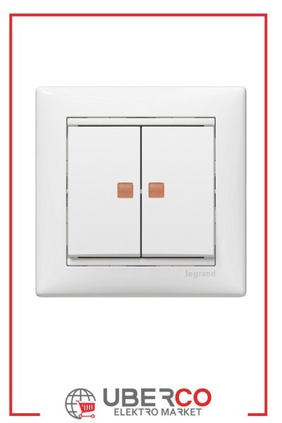 LEGRAND 774428Legrand Işıklı Kumanda Mekanizmaları - Işıklı Komütatör - BeyazLegrand Işıklı Kumanda Mekanizmaları - Işıklı Komütatör{ubercoelektromarket}