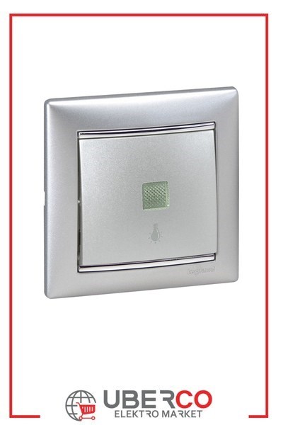 LEGRAND 770113Legrand Işıklı Kumanda Mekanizmaları - Işıklı Liht Butonu (lamba sembollü)Legrand Işıklı Kumanda Mekanizmaları - Işıklı Liht Butonu{ubercoelektromarket}