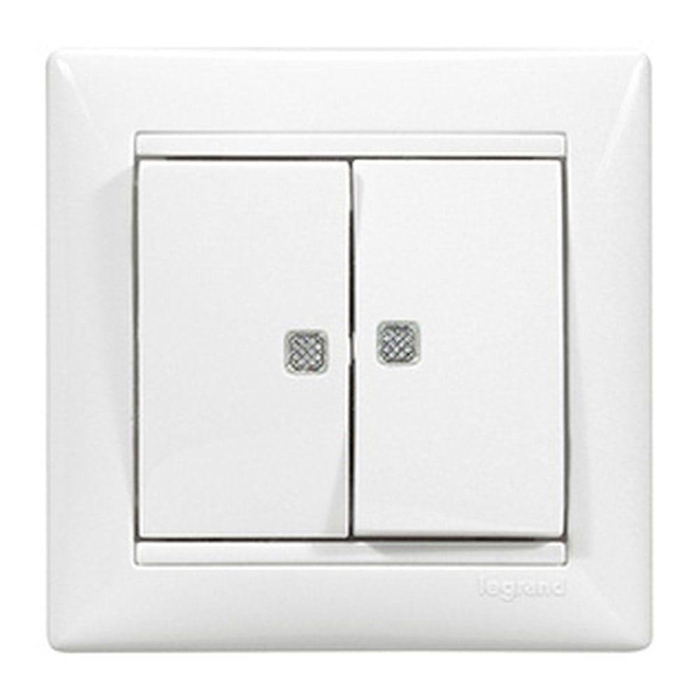 LEGRAND 774213Legrand Işıklı Kumanda Mekanizmaları - Uyarıcılı komütatör - BeyazLegrand Işıklı Kumanda Mekanizmaları - Uyarıcılı komütatör{ubercoelektromarket}
