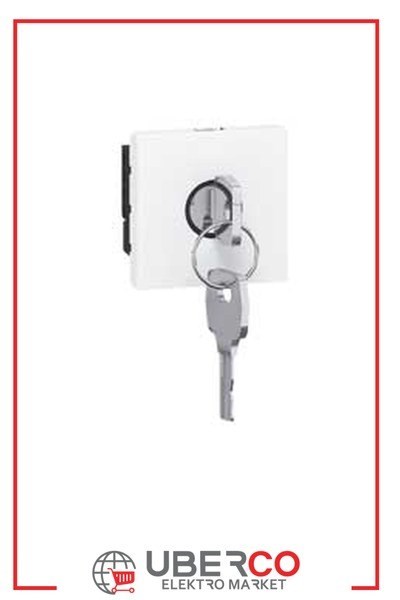 LEGRAND 076630Legrand Kilitli Anahtar, Acil Aydınlatma Armatürlerini Kontrolü İçin, 2M, BeyazLegrand Kilitli Anahtar, Acil Aydınlatma Armatürlerini{ubercoelektromarket}