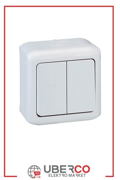 LEGRAND 782362Legrand Forix IP44 Komütatör BeyazLegrand Komütatör - Beyaz{ubercoelektromarket}