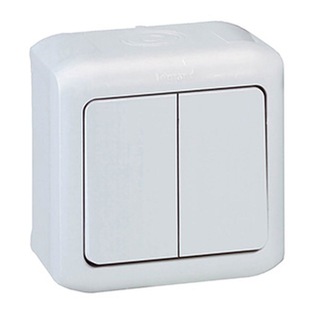 LEGRAND 782361Legrand Forix IP44 serisi sıva üstü beyaz komütatör vavien 10ALegrand Komütatör vavien - Beyaz{ubercoelektromarket}