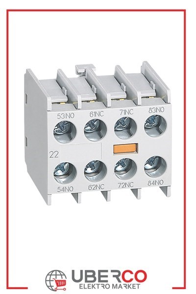 LEGRAND 417155Legrand CTX³ mini kontaktörler için öne montaj yardımcı kontak 2NA + 2NKLegrand Kontaklar - Öne montaj 2NA+2NA{ubercoelektromarket}