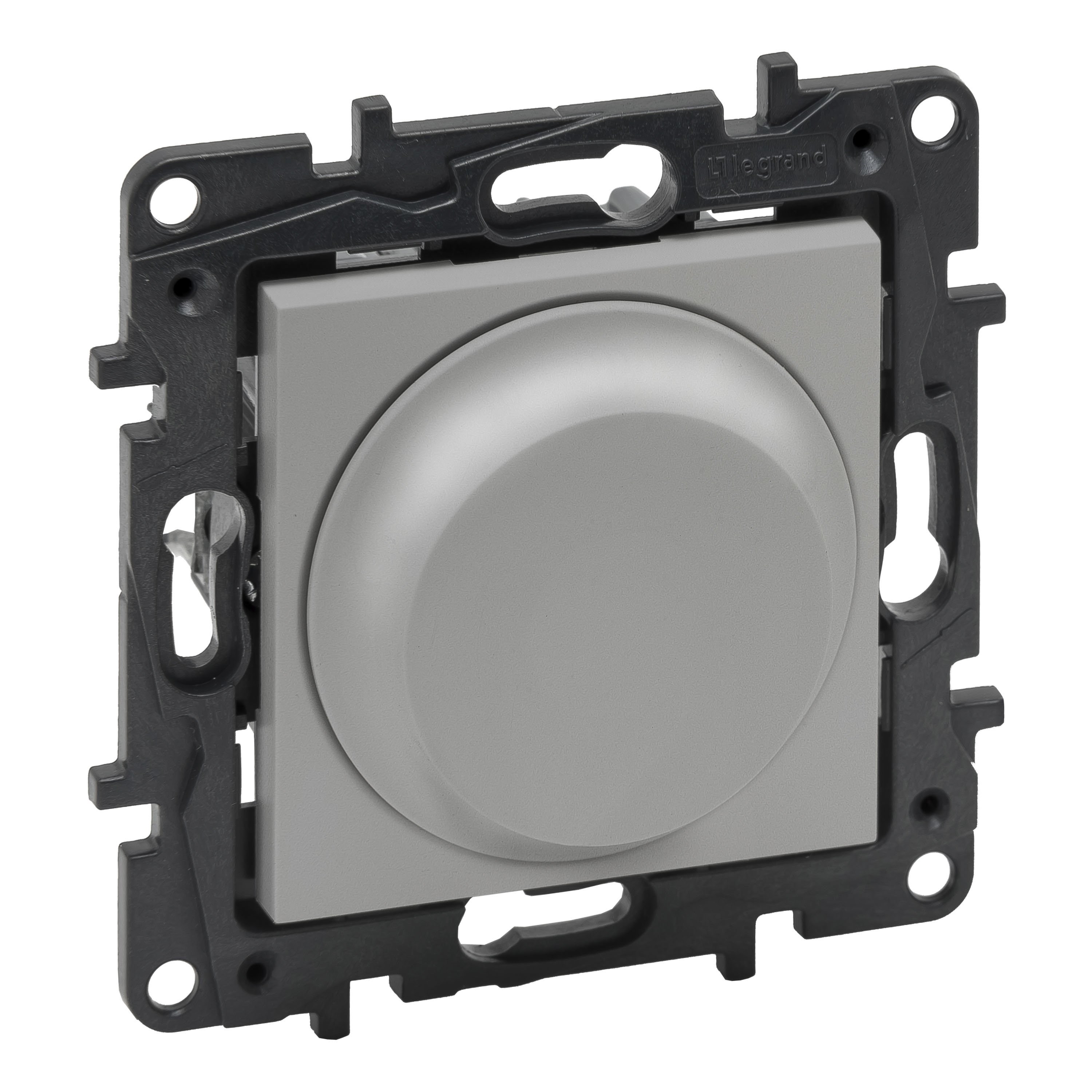 LEGRAND 768212Legrand Kumanda Mekanizmaları - Dimmer LED çevirmeli dimmer 300 W - AlüminyumLegrand Kumanda Mekanizmaları - Dimmer LED çevirmeli dimmer{ubercoelektromarket}