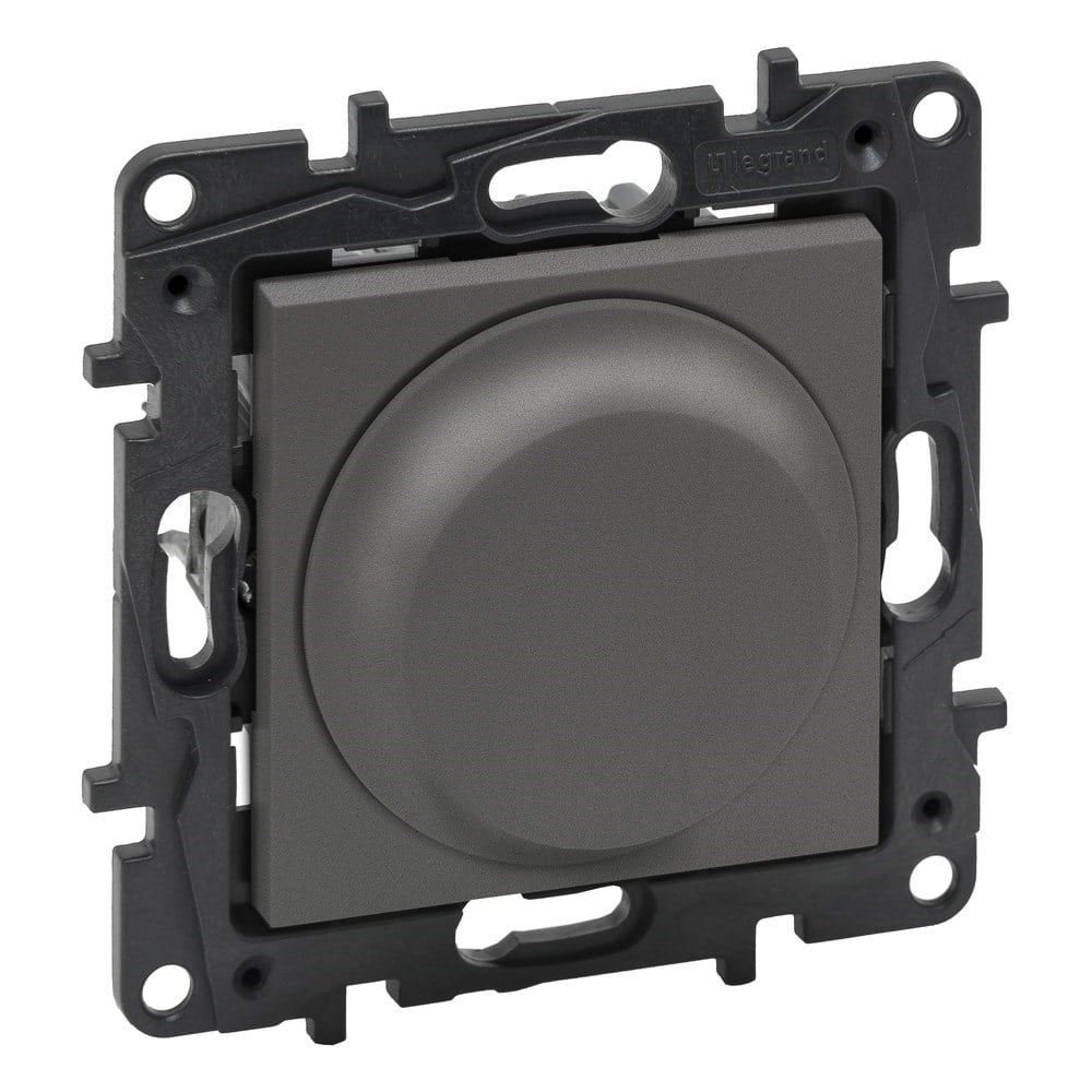 LEGRAND 768812Legrand Kumanda Mekanizmaları - Dimmer LED çevirmeli dimmer 300 W - Titanyum (fiyat PDF'te okunamadı, kaynak belirsiz)Legrand Kumanda Mekanizmaları - Dimmer LED çevirmeli dimmer{ubercoelektromarket}