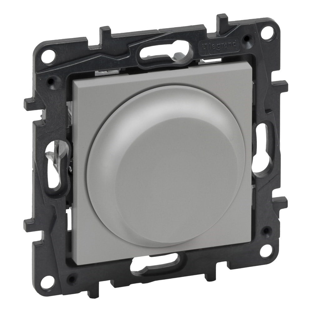 LEGRAND 768212Legrand Kumanda Mekanizmaları - Dimmer LED çevirmeli dimmer 300 W - AlüminyumLegrand Kumanda Mekanizmaları - Dimmer LED çevirmeli dimmer{ubercoelektromarket}