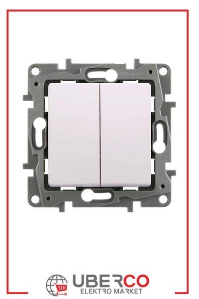 LEGRAND 767106Legrand Kumanda Mekanizmaları - Komütatör - BeyazLegrand Kumanda Mekanizmaları - Komütatör - Beyaz{ubercoelektromarket}