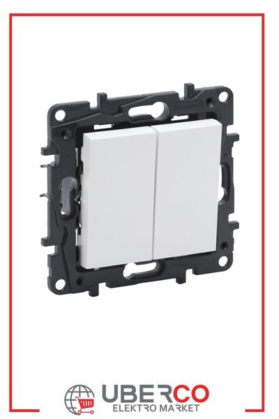 LEGRAND 768106Legrand Kumanda Mekanizmaları - Komütatör - Beyaz (7 681 06)Legrand Kumanda Mekanizmaları - Komütatör - Beyaz{ubercoelektromarket}