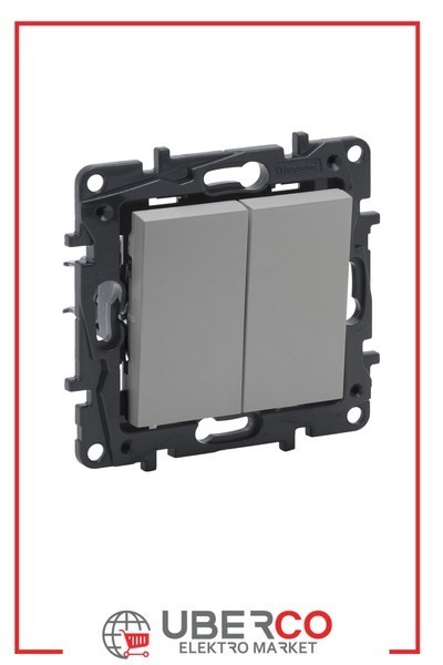 LEGRAND 768206Legrand Kumanda Mekanizmaları - Komütatör - AlüminyumLegrand Kumanda Mekanizmaları - Komütatör - Alüminyum{ubercoelektromarket}