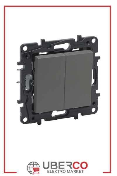 LEGRAND 768806Legrand Kumanda Mekanizmaları - Komütatör - TitanyumLegrand Kumanda Mekanizmaları - Komütatör - Titanyum{ubercoelektromarket}