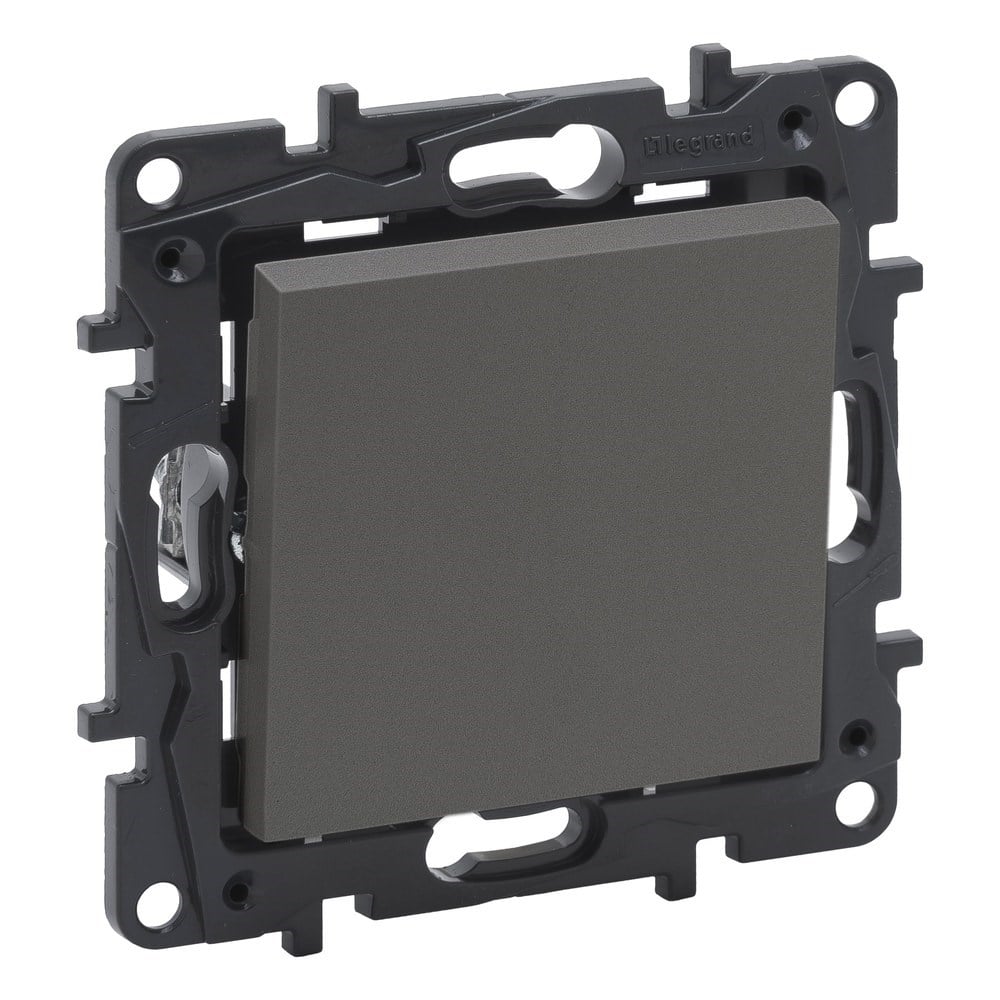 LEGRAND 768805Legrand Kumanda Mekanizmaları - Liht butonu, 6A - TitanyumLegrand Kumanda Mekanizmaları - Liht butonu, 6A - Titanyum{ubercoelektromarket}