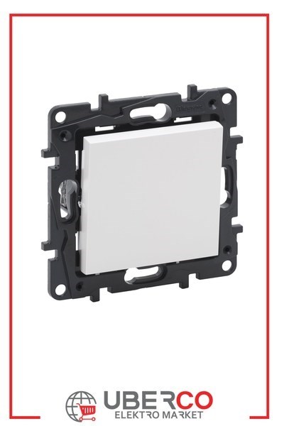 LEGRAND 768105Legrand Kumanda Mekanizmaları - Liht butonu, 6A - Beyaz (7 681 05)Legrand Kumanda Mekanizmaları - Liht butonu, 6A - Beyaz{ubercoelektromarket}