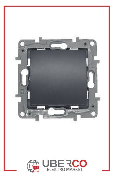 LEGRAND 767380Legrand Kumanda Mekanizmaları - Liht butonu, 6A - AntrasitLegrand Kumanda Mekanizmaları - Liht butonu, 6A - Antrasit{ubercoelektromarket}