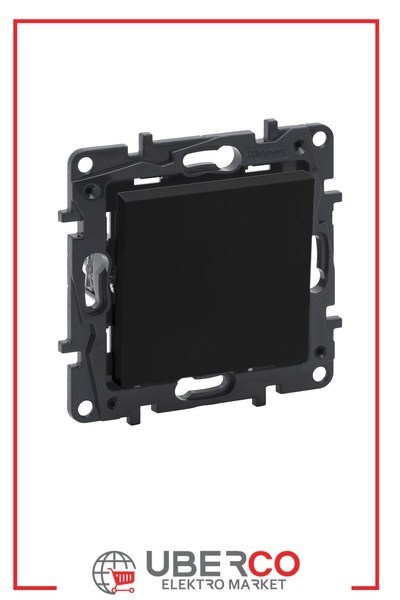 LEGRAND 768605Legrand Kumanda Mekanizmaları - Liht butonu, 6A - SiyahLegrand Kumanda Mekanizmaları - Liht butonu, 6A - Siyah{ubercoelektromarket}