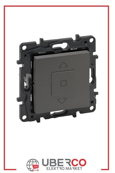 LEGRAND 768809Legrand Kumanda Mekanizmaları - Panjur/Stor anahtarı - TitanyumLegrand Kumanda Mekanizmaları - Panjur-Stor anahtarı{ubercoelektromarket}