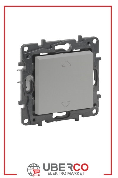 LEGRAND 768269Legrand Kumanda Mekanizmaları - Panjur/Stor liht butonu - AlüminyumLegrand Kumanda Mekanizmaları - Panjur-Stor liht butonu{ubercoelektromarket}