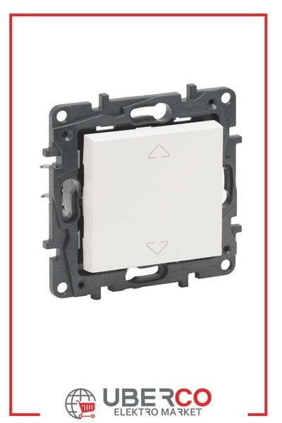 LEGRAND 768169Legrand Kumanda Mekanizmaları - Panjur/Stor liht butonu - Beyaz (7 681 69)Legrand Kumanda Mekanizmaları - Panjur-Stor liht butonu{ubercoelektromarket}