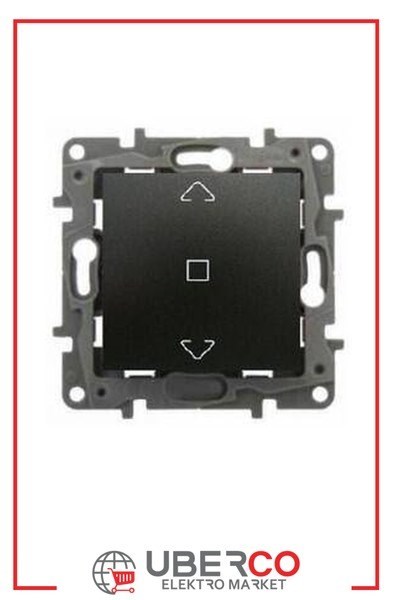 LEGRAND 767309Legrand Kumanda Mekanizmaları - Panjur/Stor anahtarı - AntrasitLegrand Kumanda Mekanizmaları - Panjur-Stor anahtarı{ubercoelektromarket}