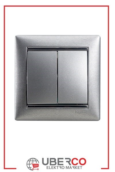 LEGRAND 770107Legrand Valena Permütatör mekanizma 10 A - 250V - AlüminyumLegrand Kumanda Mekanizmaları - Permütatör{ubercoelektromarket}