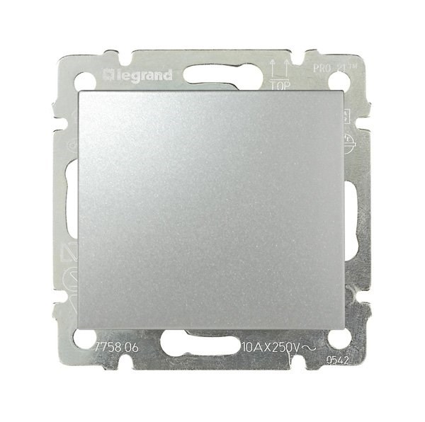 LEGRAND 770205Legrand Valena Vavien mekanizma 16A - 250V - AlüminyumLegrand Kumanda Mekanizmaları - Vavien 16 AX{ubercoelektromarket}