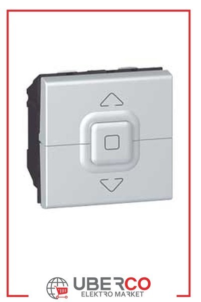 LEGRAND 079225Legrand S.Armada Panjur/stor Liht, 2m, Alü.Legrand Liht butonu - Alüminyum{ubercoelektromarket}