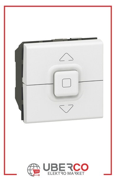 LEGRAND 077025Legrand S.Armada Panjur/stor Liht, 2m, BeyazLegrand Liht butonu - Beyaz{ubercoelektromarket}