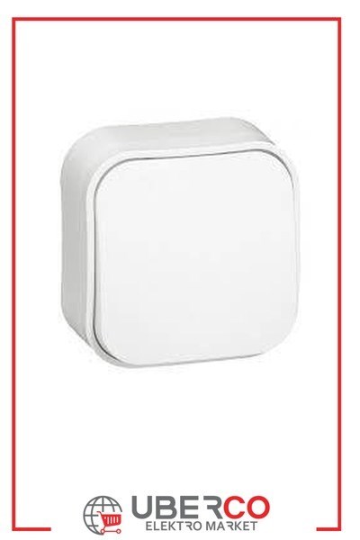 LEGRAND 782405Legrand Forix IP21 serisi sıva üstü beyaz liht butonu 6ALegrand Liht butonu - Beyaz{ubercoelektromarket}