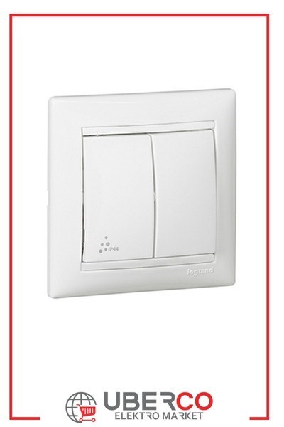 LEGRAND 770098Legrand Valena Komütatör vavien IP44 mekanizma beyazLegrand Mekanizmaları - Beyaz{ubercoelektromarket}