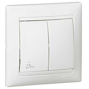 LEGRAND 770098Legrand Valena Komütatör vavien IP44 mekanizma beyazLegrand Mekanizmaları - Beyaz{ubercoelektromarket}