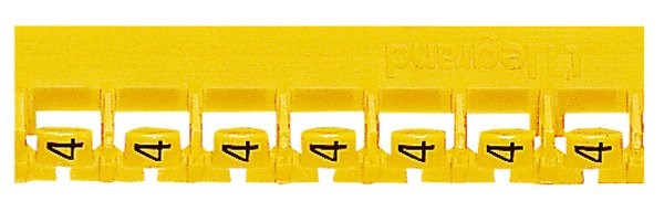 LEGRAND 037806Legrand Memocab numaralar 4 sarı renkli Uluslararası renk kodlamasıLegrand Memocab numaralar 4 sarı renkli Uluslararası renk{ubercoelektromarket}