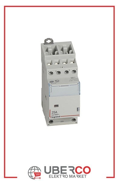 LEGRAND 412536Legrand Modüler Kontaktör Standart tip - 4K 25A 230V - 4NKLegrand Modüler Kontaktör Standart tip - 4K 25A 230V - 4NK{ubercoelektromarket}