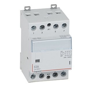 LEGRAND 412541Legrand Modüler Kontaktör Standart tip - 4K 63A 230V - 4NALegrand Modüler Kontaktör Standart tip - 4K 63A 230V - 4NA{ubercoelektromarket}