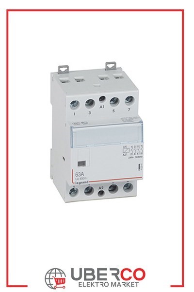 LEGRAND 412541Legrand Modüler Kontaktör Standart tip - 4K 63A 230V - 4NALegrand Modüler Kontaktör Standart tip - 4K 63A 230V - 4NA{ubercoelektromarket}