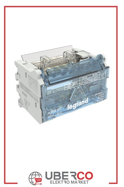 LEGRAND 400401Legrand Monoblok Modüler Dağıtıcı 2 Kutuplu - 100A (4 Modül)Legrand Monoblok Modüler Dağıtıcı 2 Kutuplu - 100A (4 Modül){ubercoelektromarket}