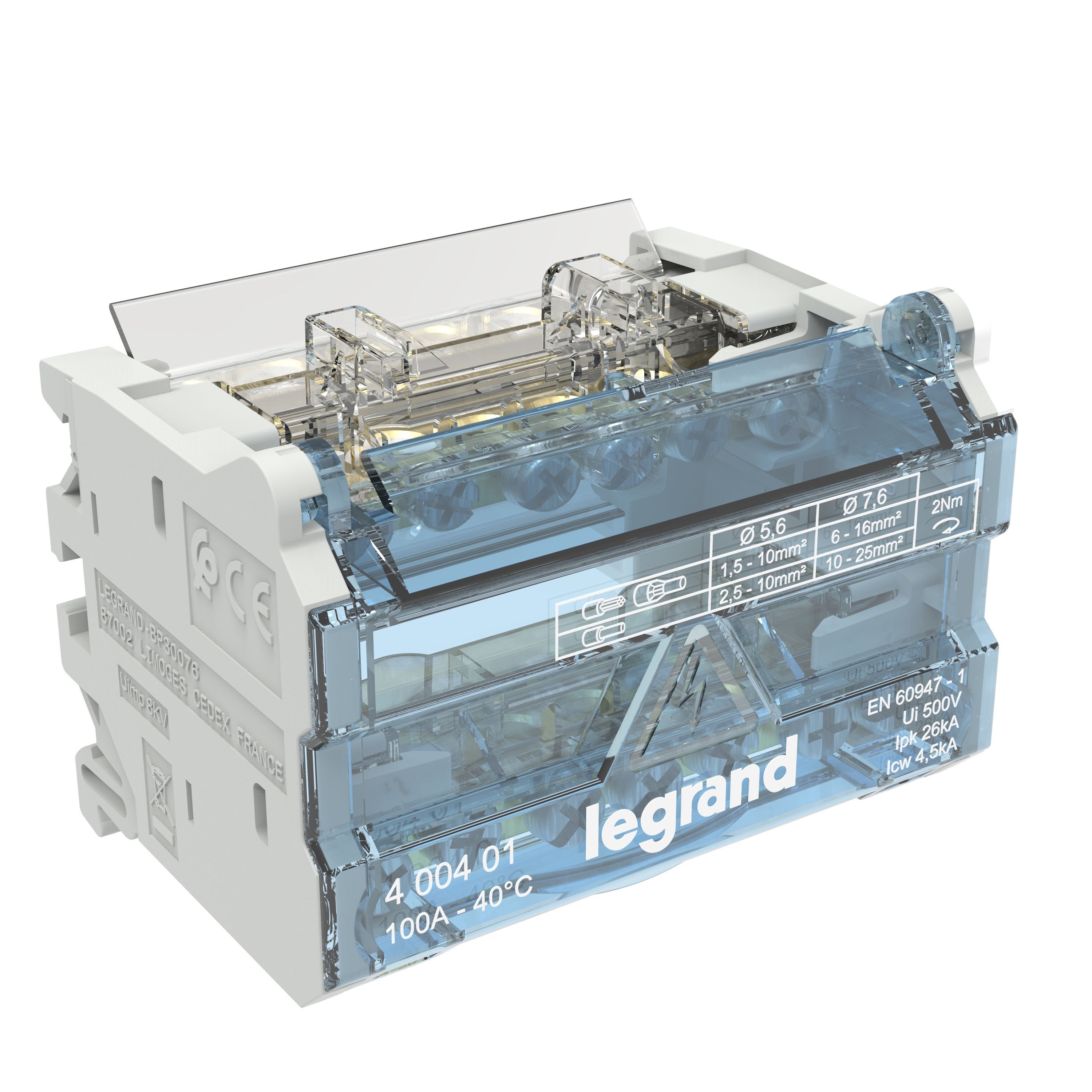 LEGRAND 400401Legrand Monoblok Modüler Dağıtıcı 2 Kutuplu - 100A (4 Modül)Legrand Monoblok Modüler Dağıtıcı 2 Kutuplu - 100A (4 Modül){ubercoelektromarket}