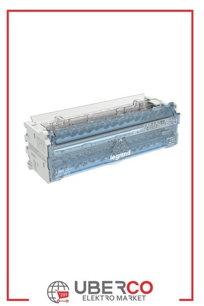 LEGRAND 400403Legrand Monoblok Modüler Dağıtıcı 2 Kutuplu - 125A (8 Modül)Legrand Monoblok Modüler Dağıtıcı 2 Kutuplu - 125A (8 Modül){ubercoelektromarket}