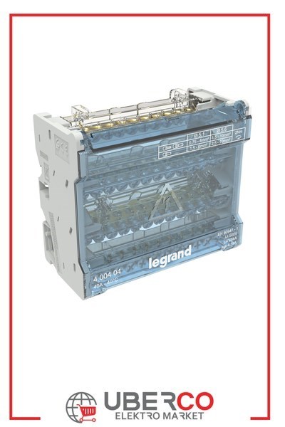 LEGRAND 400404Legrand Monoblok Modüler Dağıtıcı 4 Kutuplu - 40A (6 Modül)Legrand Monoblok Modüler Dağıtıcı 4 Kutuplu - 40A (6 Modül){ubercoelektromarket}