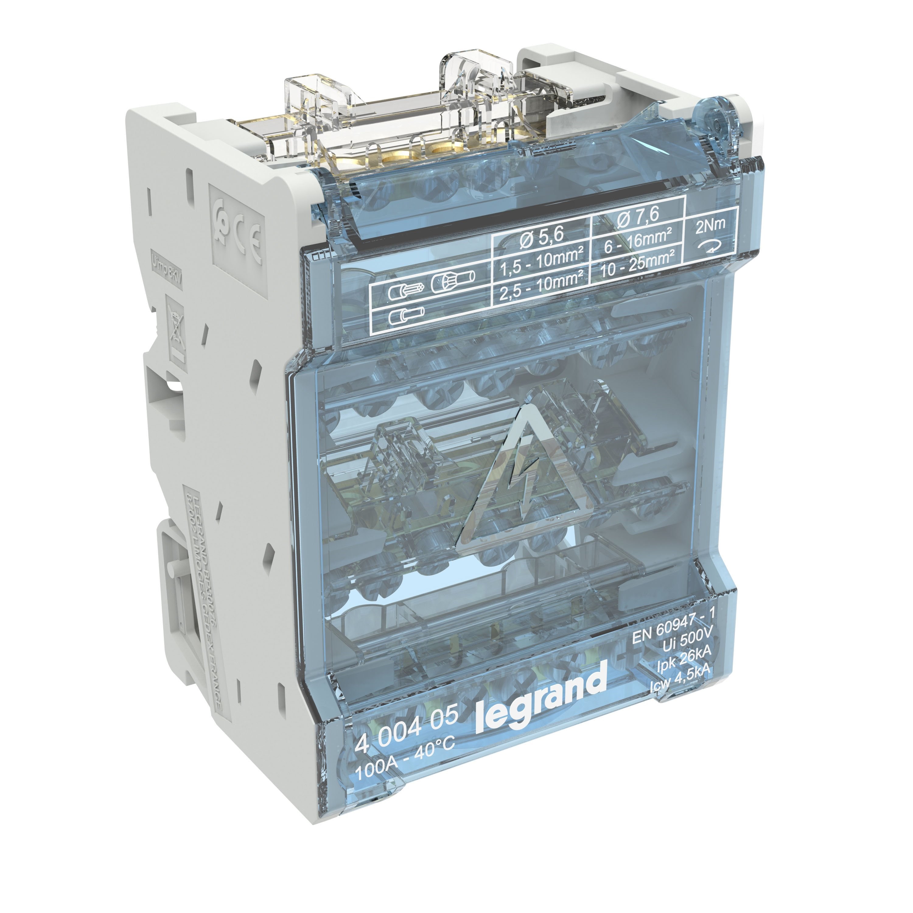 LEGRAND 400405Legrand Monoblok Modüler Dağıtıcı 4 Kutuplu - 100A (4 Modül)Legrand Monoblok Modüler Dağıtıcı 4 Kutuplu - 100A (4 Modül){ubercoelektromarket}