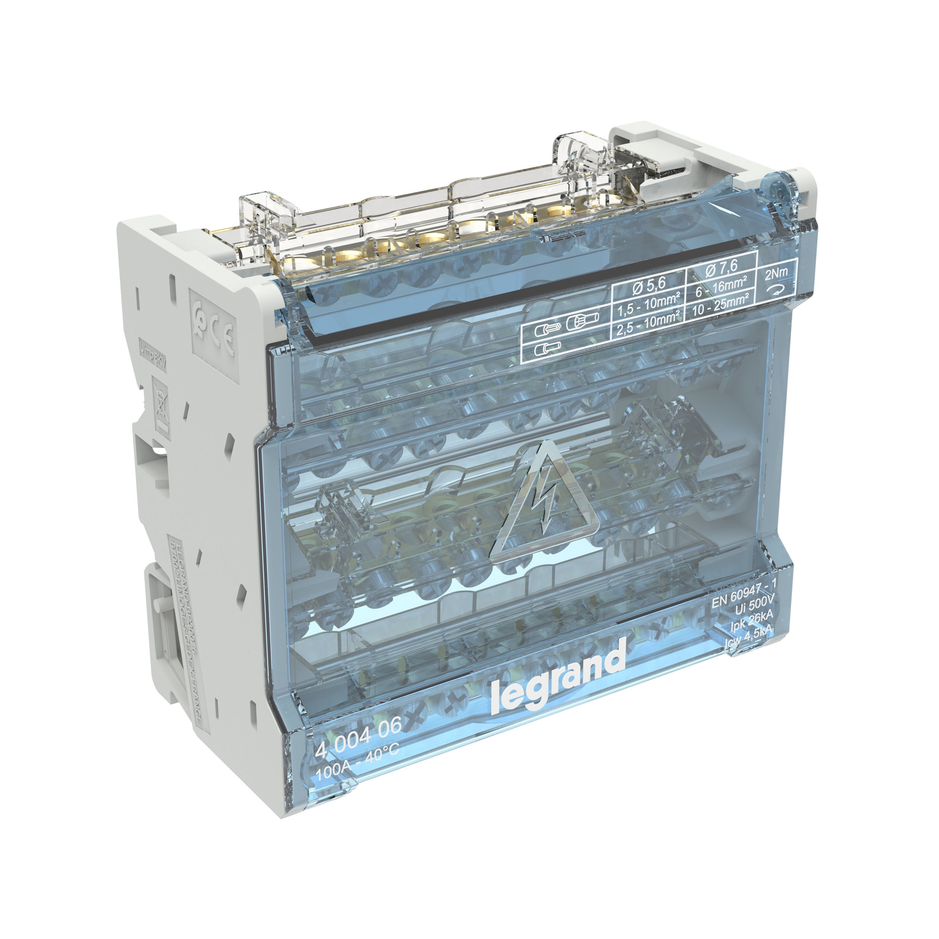 LEGRAND 400406Legrand Monoblok Modüler Dağıtıcı 4 Kutuplu - 100A (6 Modül)Legrand Monoblok Modüler Dağıtıcı 4 Kutuplu - 100A (6 Modül){ubercoelektromarket}