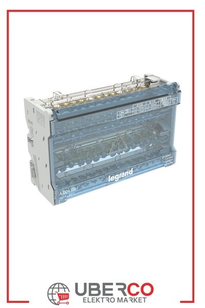 LEGRAND 400409Legrand Monoblok Modüler Dağıtıcı 4 Kutuplu - 125A (8 Modül)Legrand Monoblok Modüler Dağıtıcı 4 Kutuplu - 125A (8 Modül){ubercoelektromarket}