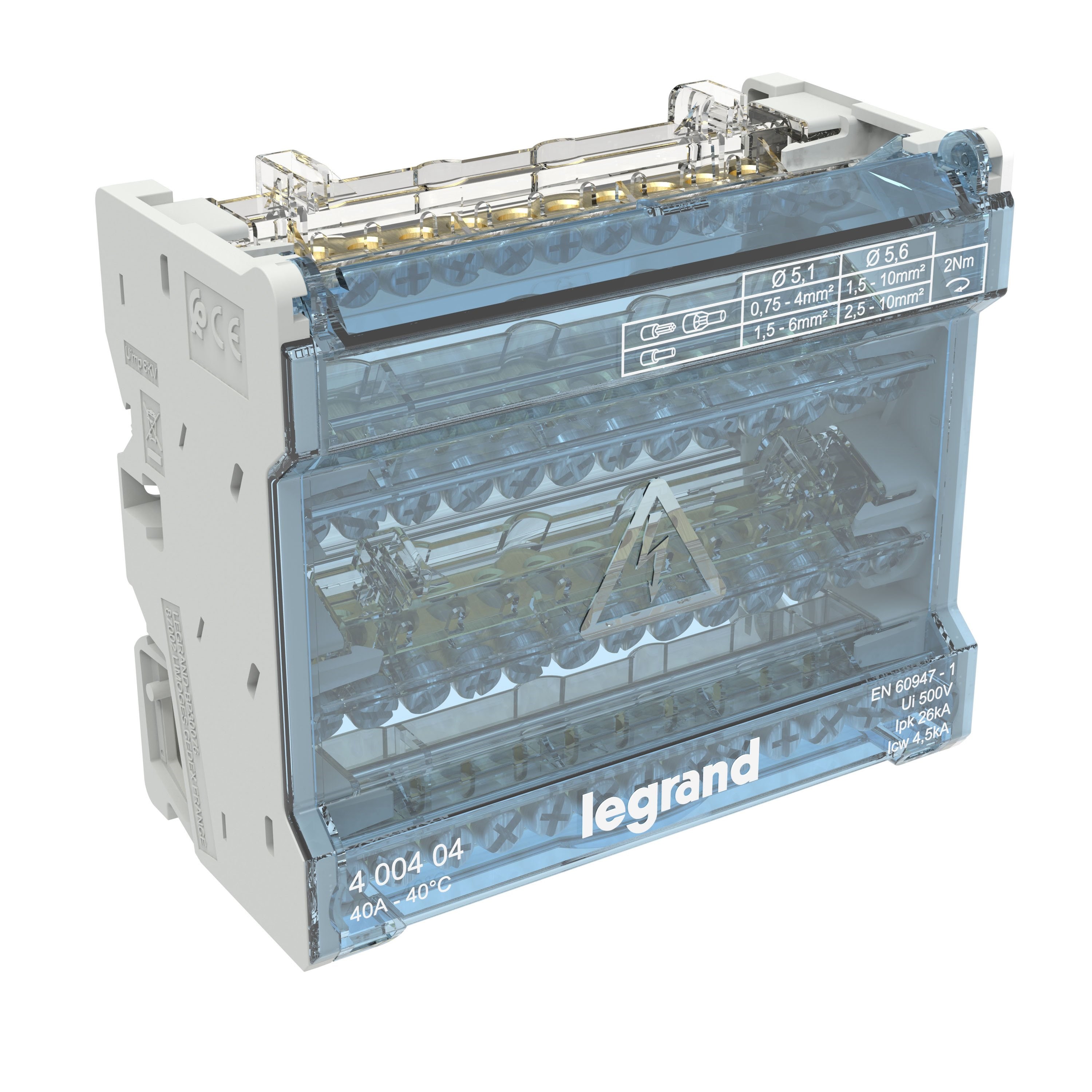 LEGRAND 400404Legrand Monoblok Modüler Dağıtıcı 4 Kutuplu - 40A (6 Modül)Legrand Monoblok Modüler Dağıtıcı 4 Kutuplu - 40A (6 Modül){ubercoelektromarket}