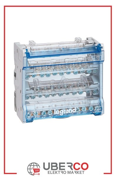LEGRAND 400408Legrand Monoblok Modüler Dağıtıcı 4 Kutuplu - 125A (6 Modül)Legrand Monoblok Modüler Dağıtıcı 4 Kutuplu - 125A (6 Modül){ubercoelektromarket}