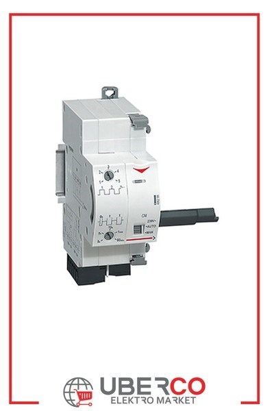 LEGRAND 406295Legrand Kaçak akım ve Sigortalar için entegre otomatik reset düğmeli motor 230V ACLegrand Motor Mekanizması - Açma-Kapama ve resetleme{ubercoelektromarket}