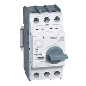 LEGRAND 417330Legrand MPX3 Motor Koruma Şalteri (Termik VE Manyetik Korumalı) - MPX3 32H - In (A): 10 - Ayar sahası: 6 - 10 - Icu(kA): 100Legrand MPX3 Motor Koruma Şalteri (Termik VE Manyetik{ubercoelektromarket}